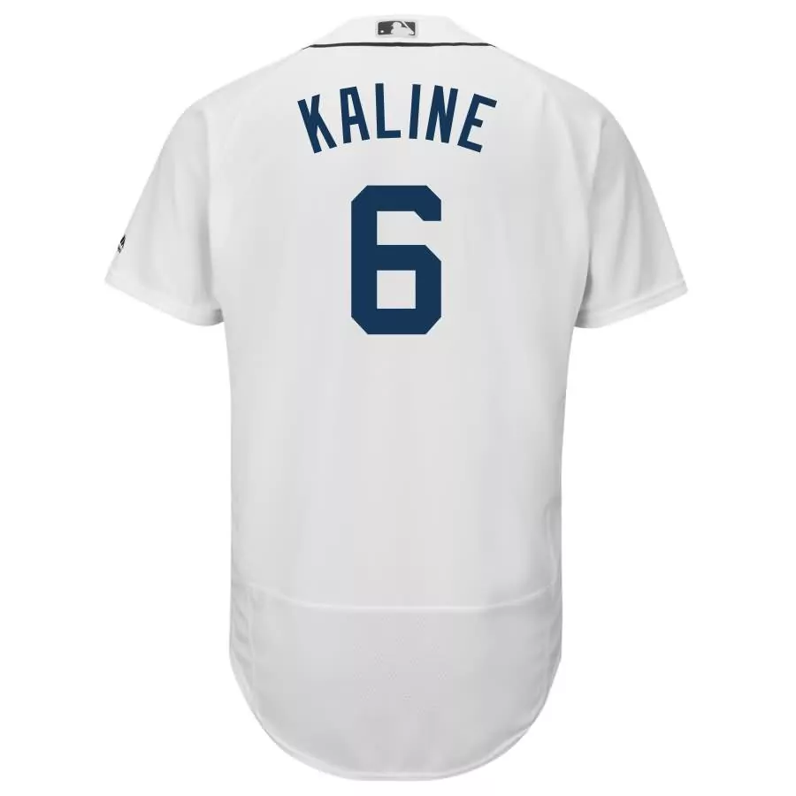 Personalized Al kaline detroit tigers majestic 2018 home flex base collection player jersey white