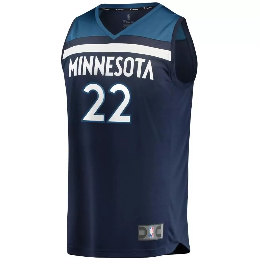 Custom Andrew wiggins minnesota timberwolves fanatics ed fast break jersey navy icon edition f1rst sports