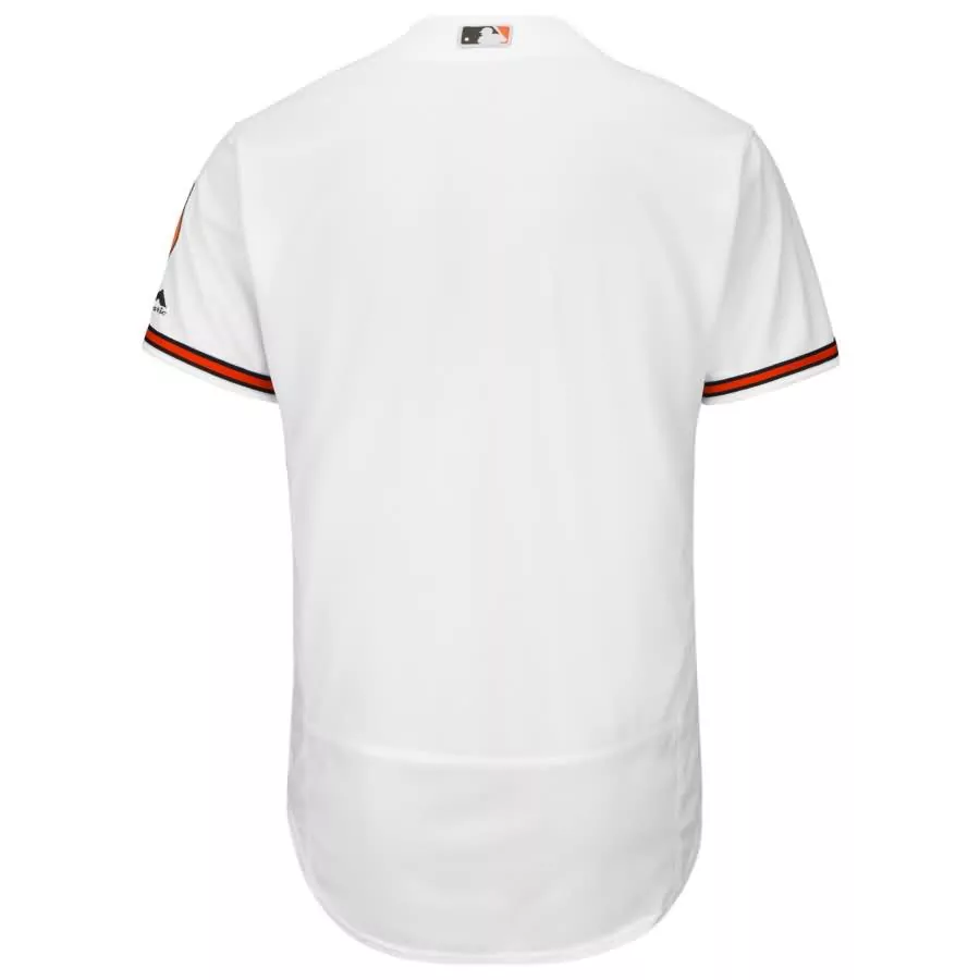 Customizable Baltimore orioles majestic alternate flex base collection team jersey white