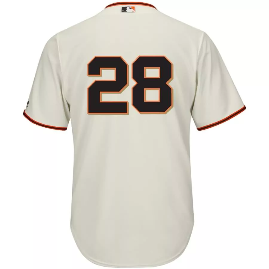 Customizable Buster posey san francisco giants majestic mothers day flex base jersey white