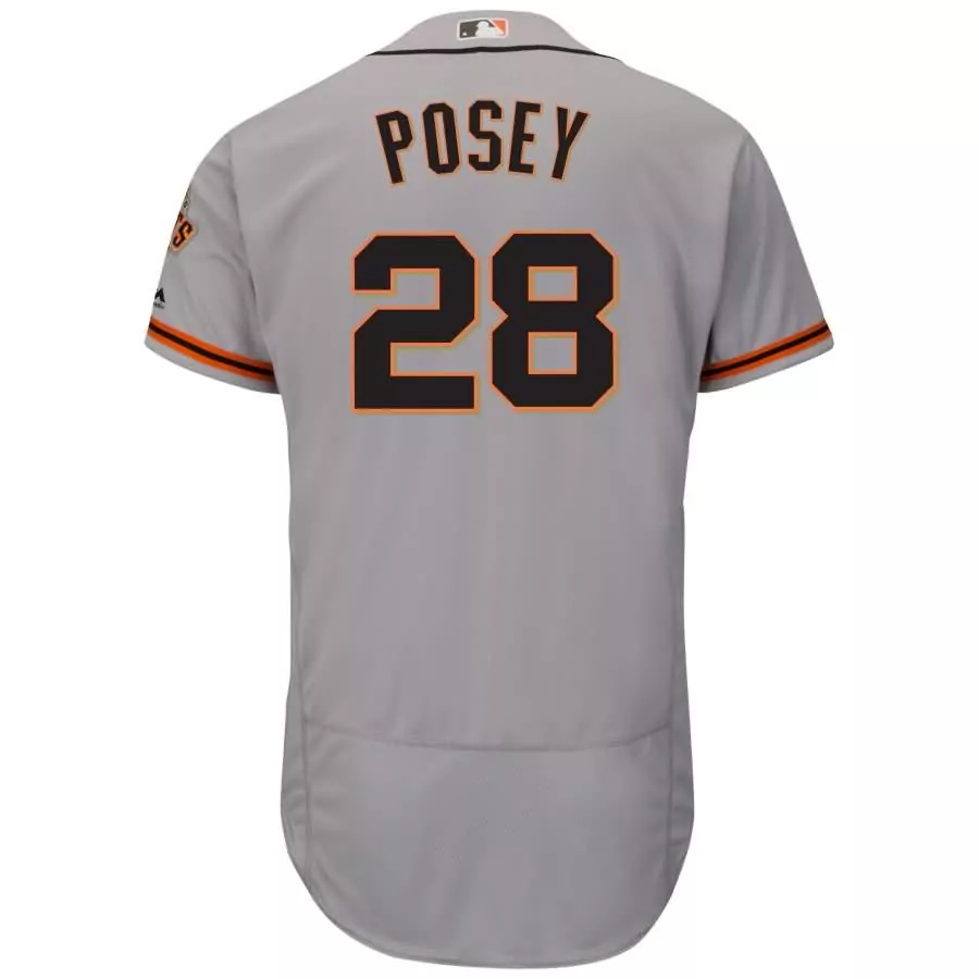 Customizable Buster posey san francisco giants majestic mothers day flex base jersey white
