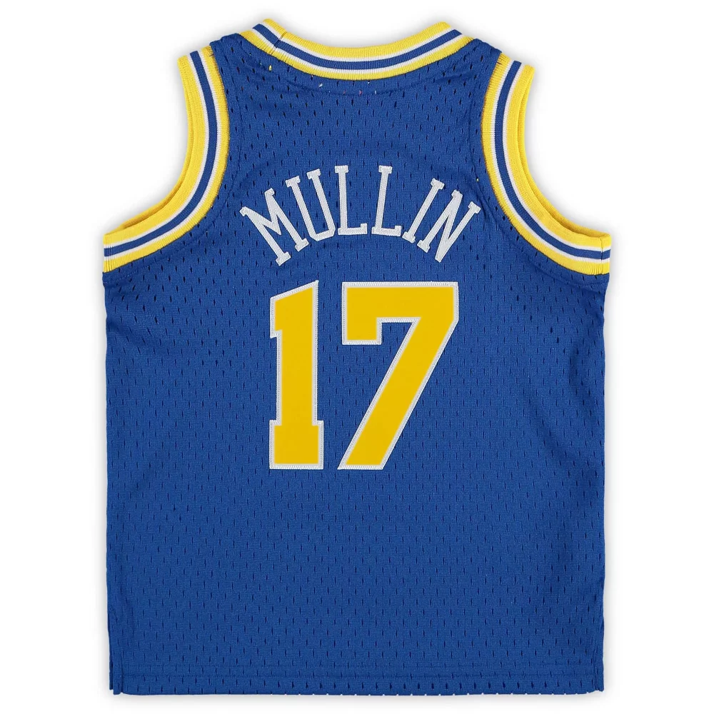 Customizable Chris mullin golden state warriors mitchell amp ness infant 199394 hardwood classics retired player jersey royal