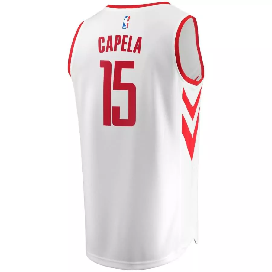 Customizable Clint capela houston rockets fanatics ed fast break jersey association edition white