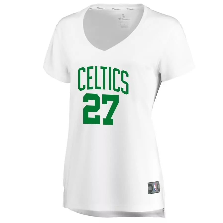 Custom Daniel theis boston celtics fanatics ed womens fast break player jersey association edition white