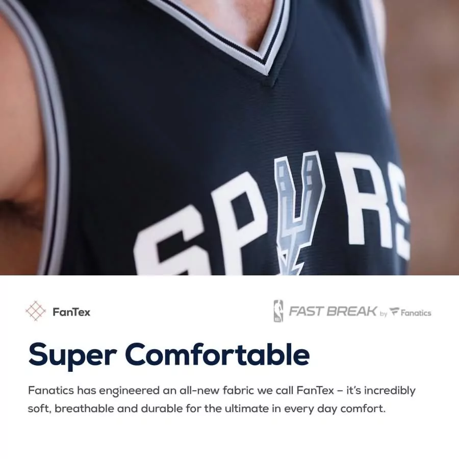 Personalized Demar derozan san antonio spurs fanatics ed fast break white jersey association edition white