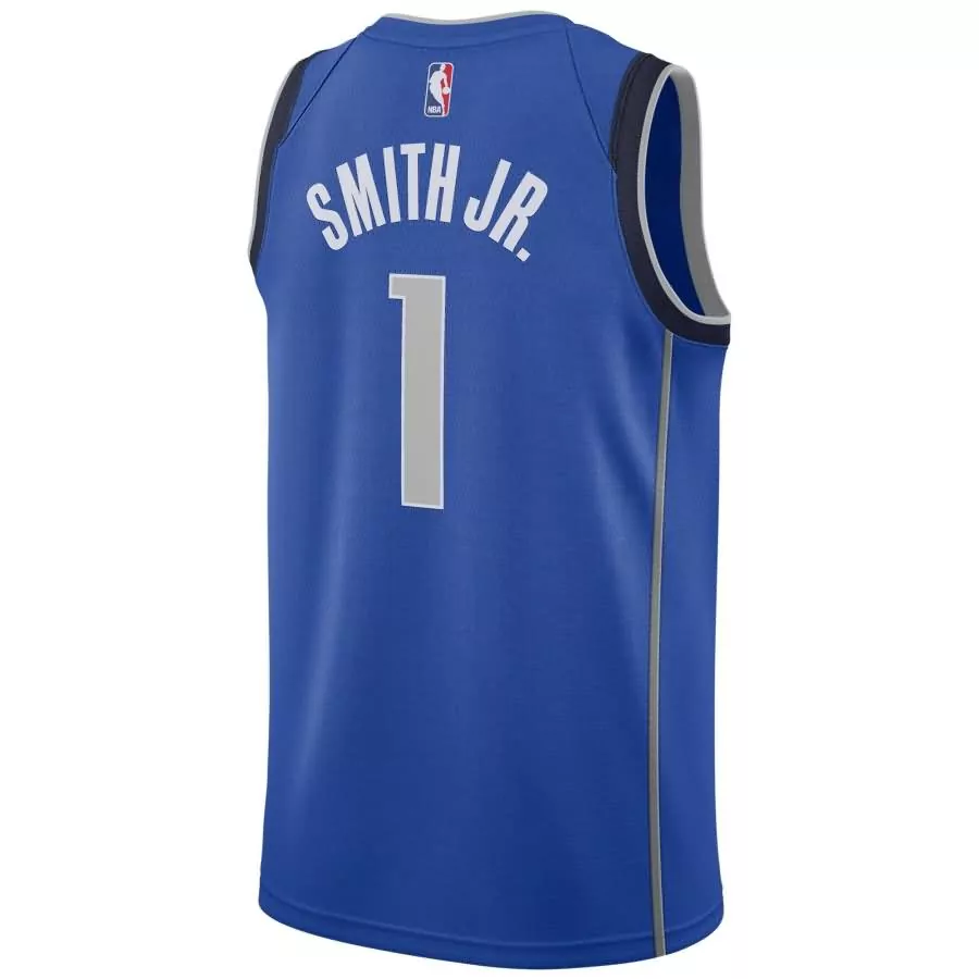 Customizable Dennis smith dallas mavericks swingman jersey blue icon edition f1rst sports