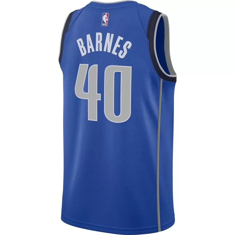 Customizable Harrison barnes dallas mavericks swingman jersey royal icon edition f1rst sports