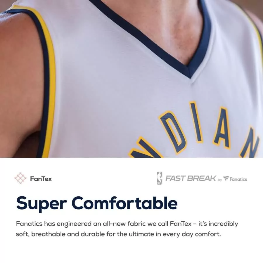 Customizable Indiana pacers domantas sabonis fanatics ed youth fast break player jersey icon edition navy