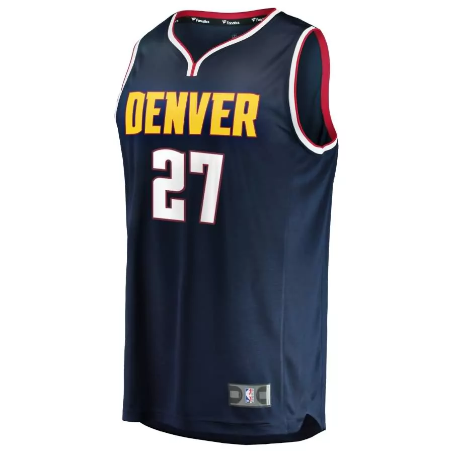 Customizable Jamal murray denver nuggets fanatics ed fast break replica jersey icon edition blue