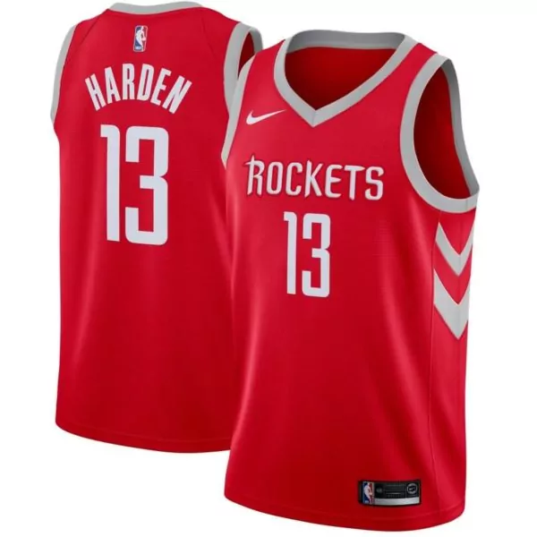 Customizable James harden houston rockets swingman jersey red icon edition f1rst sports