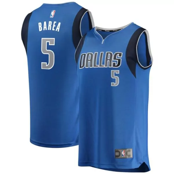 Customizable Jj barea dallas mavericks fanatics ed fast break replica team color player jersey royal icon edition