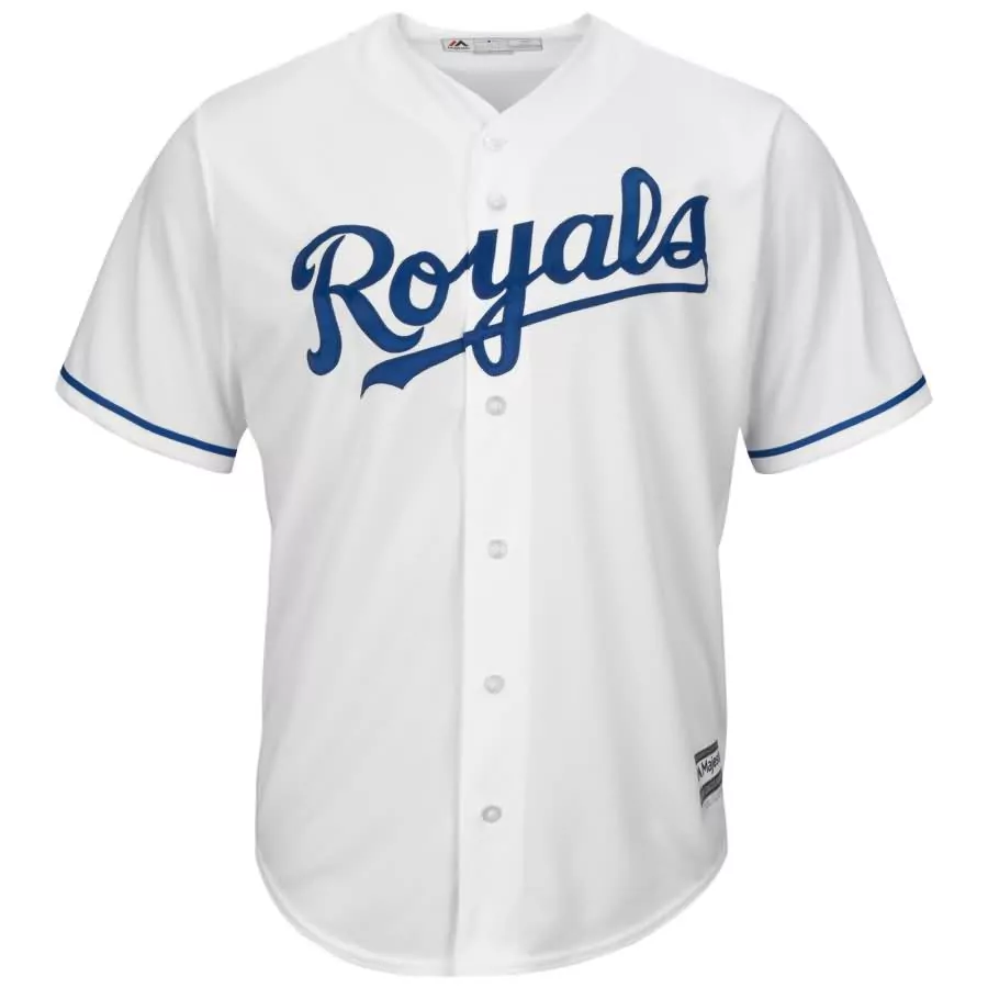 Custom Jorge soler kansas city royals majestic cool base home player jersey white