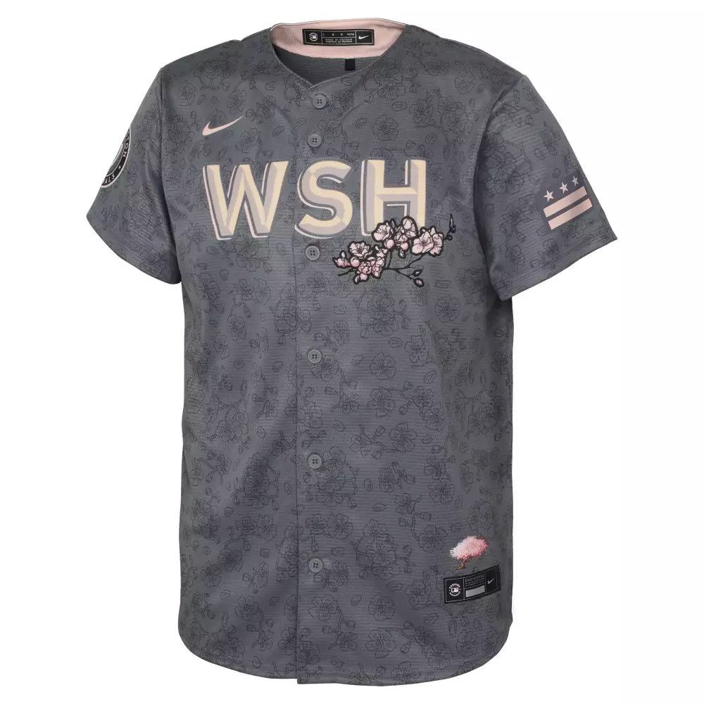 Custom Juan soto washington nationals toddler 2022 city connect player jersey gray