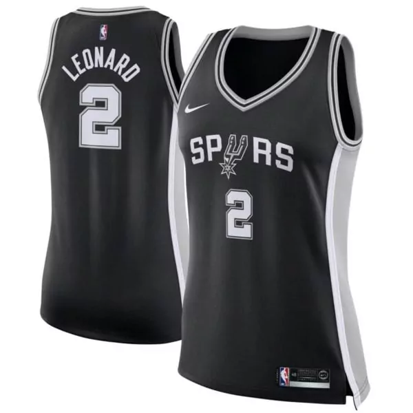 Customizable Kawhi leonard san antonio spurs womens swingman jersey black icon edition f1rst sports