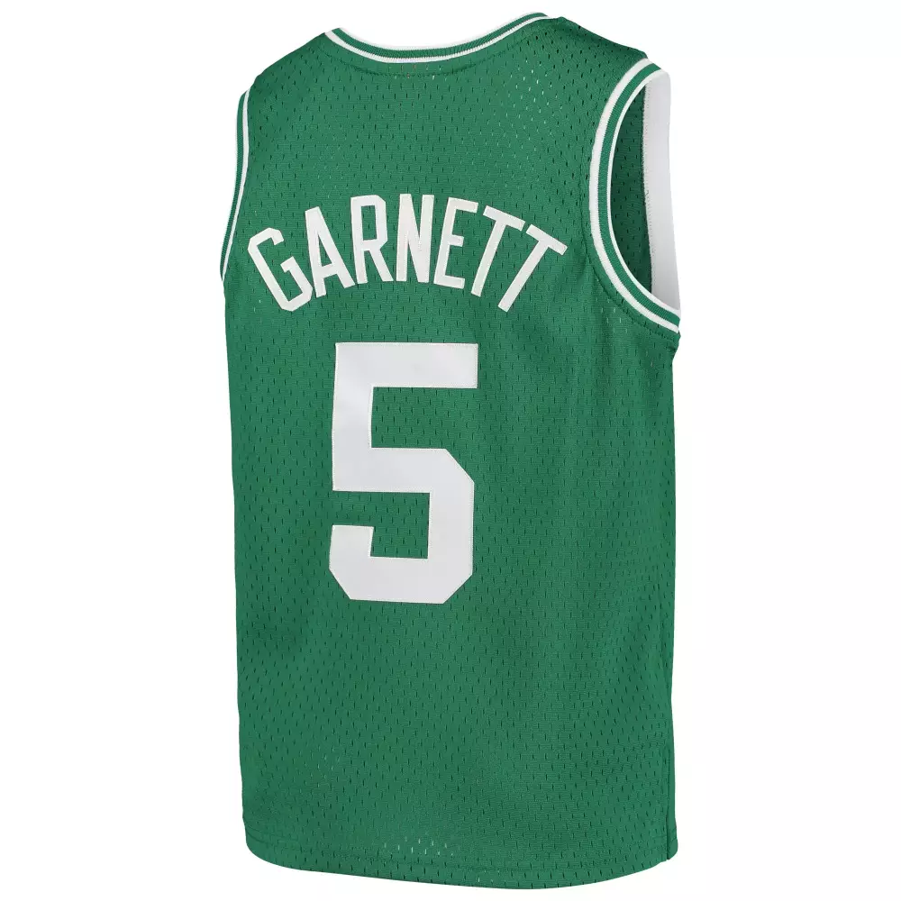 Personalized Kevin garnett boston celtics mitchell amp ness youth 2005 06 hardwood classics swingman jersey kelly green
