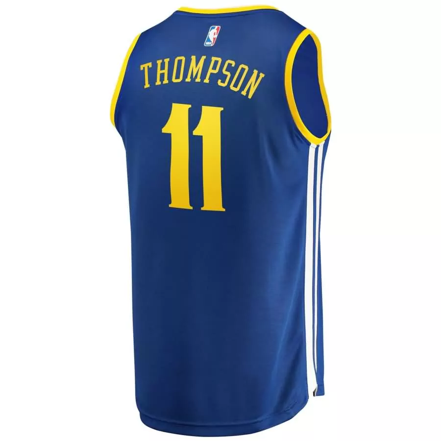 Customizable Klay thompson golden state warriors fanatics ed youth fast break jersey royal icon edition f1rst sports