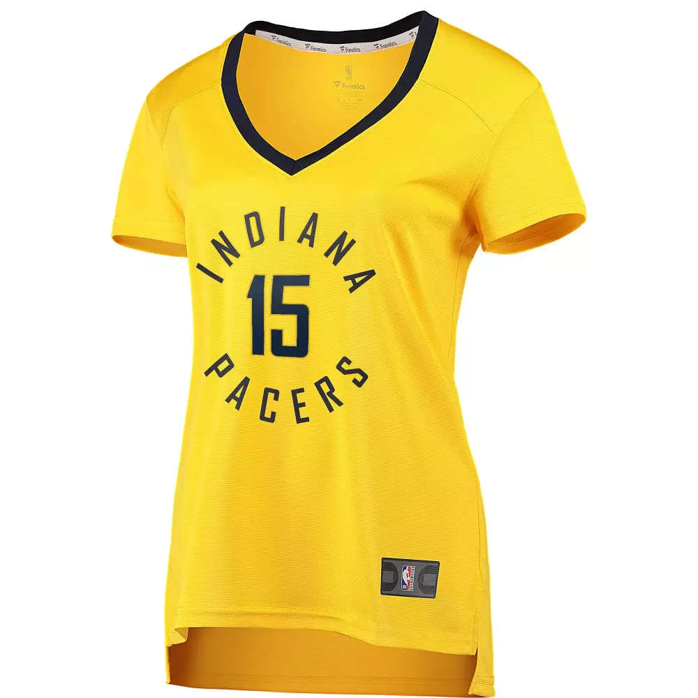 Personalized Naz mitrou long indiana pacers fanatics ed womens fast break player jersey statement edition gold