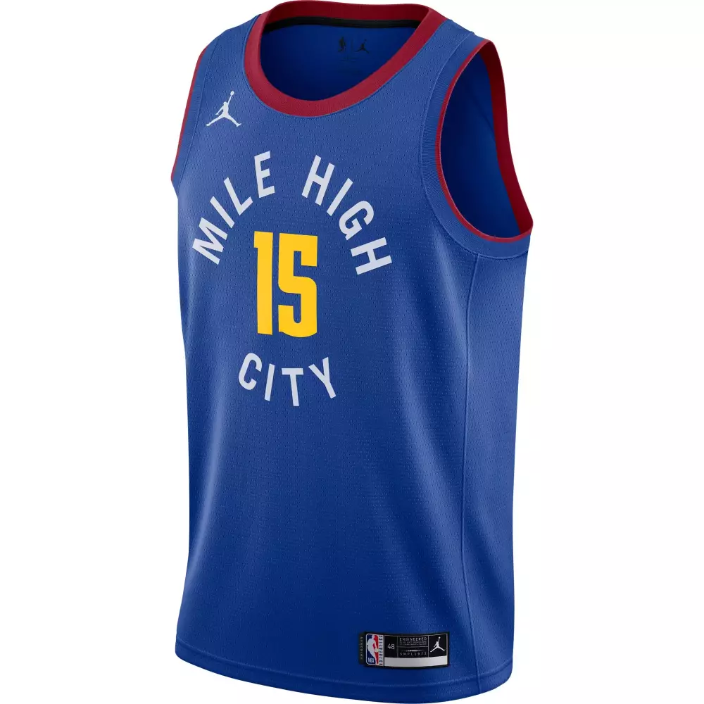Customizable Nikola jokic denver nuggets jordan 202021 swingman jersey statement edition blue