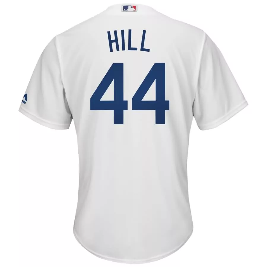 Customizable Rich hill los angeles dodgers majestic home cool base player jersey white