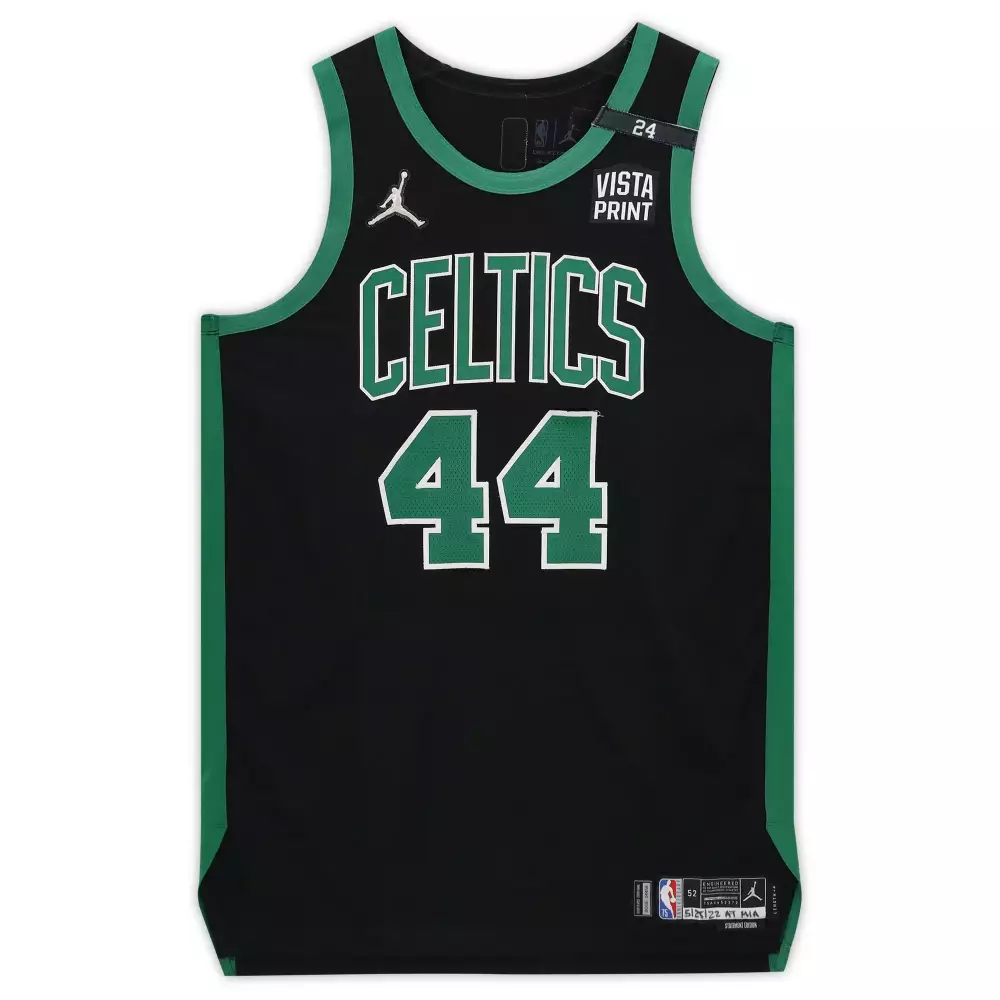 Customizable Robert williams iii boston celtics game used jordan 44 jersey vs miami heat on may 25 2022 size 524