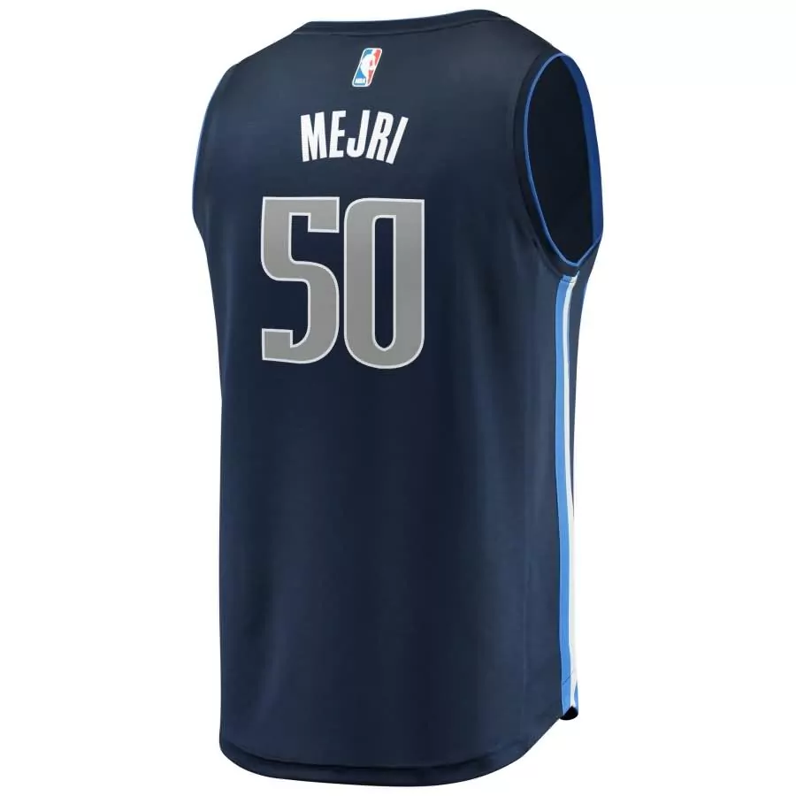 Personalized Salah mejri dallas mavericks fanatics ed fast break replica player jersey statement edition navy