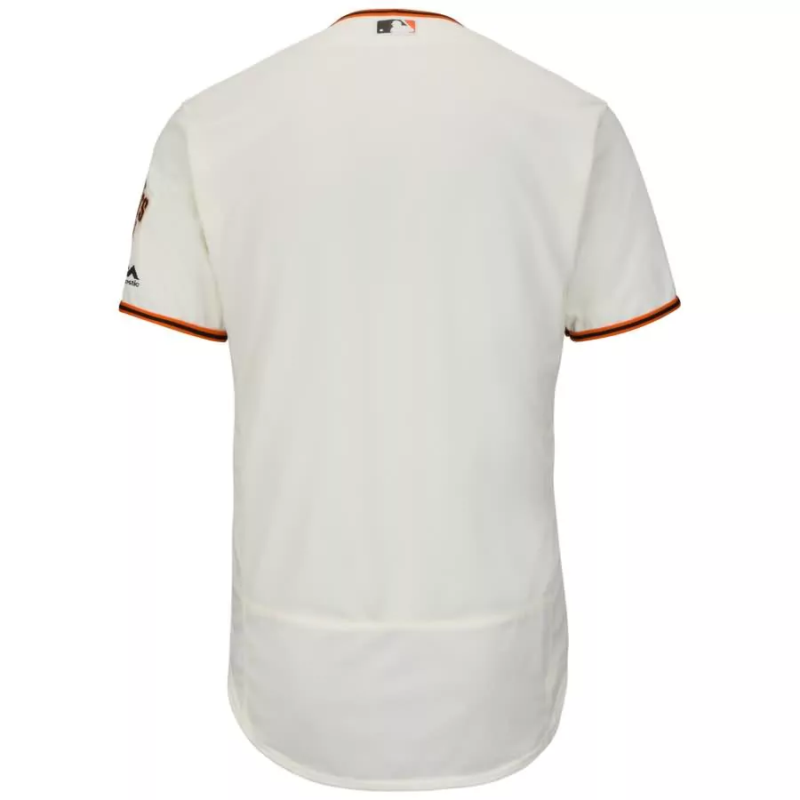 Personalized San francisco giants majestic fashion stars stripes cool base jersey white