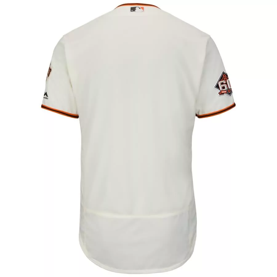 Personalized San francisco giants majestic fashion stars stripes cool base jersey white