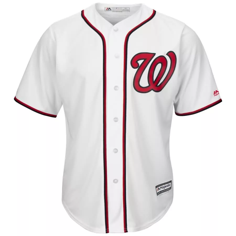 Customizable Sean doolittle washington nationals majestic home cool base player jersey white