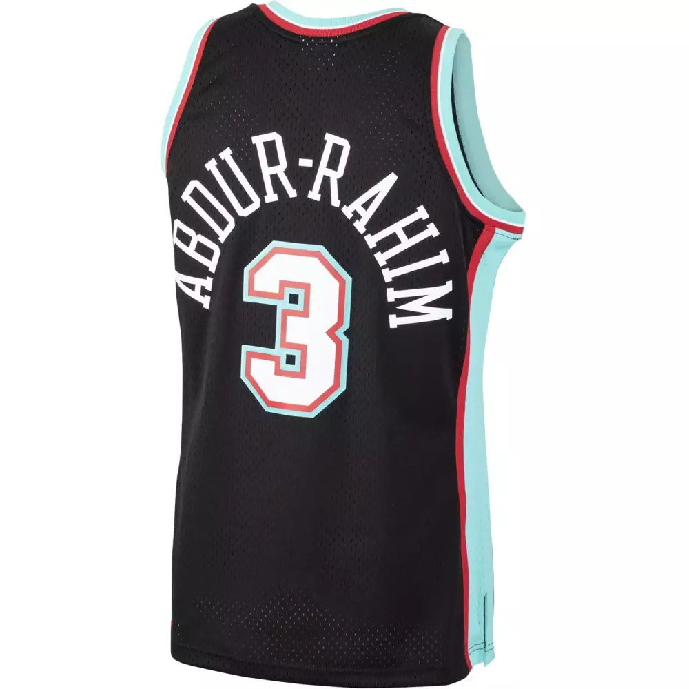 Personalized Shareef abdur rahim vancouver grizzlies mitchell amp ness 2000 2001 hardwood classics swingman jersey black