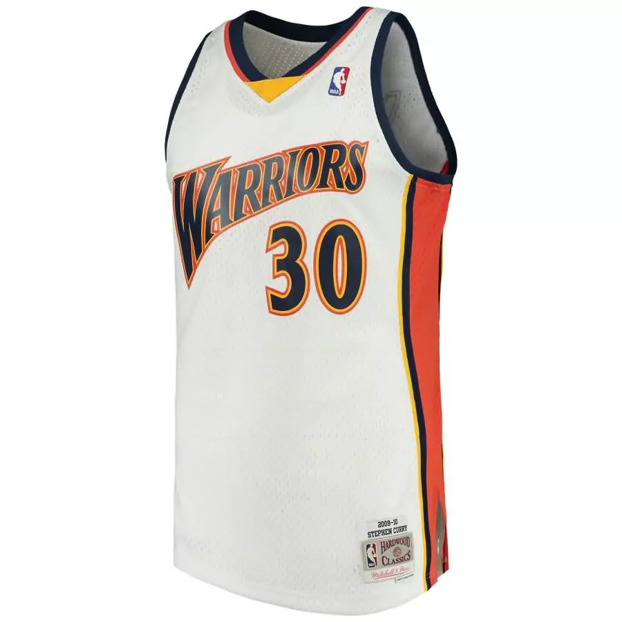 Customizable Stephen curry golden state warriors mitchell ness swingman jersey white