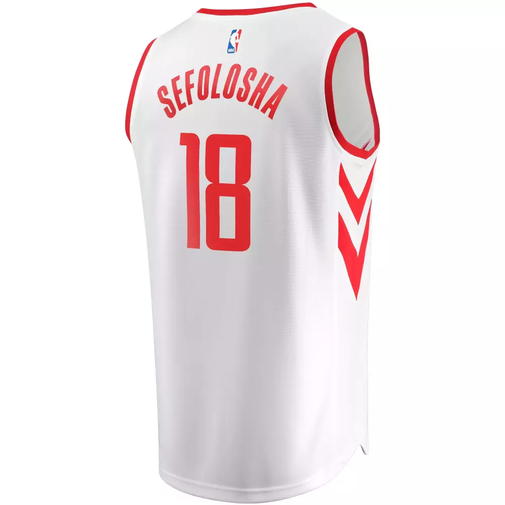 Customizable Thabo sefolosha houston rockets fanatics ed youth fast break player jersey association edition white