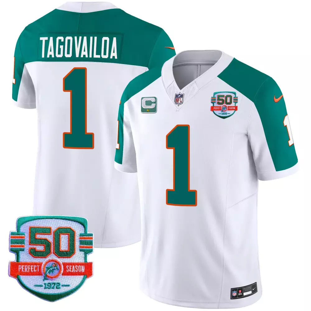 Tua Tagovailoa Miami Dolphins Throwback Vapor Jersey All Stitched Men Black