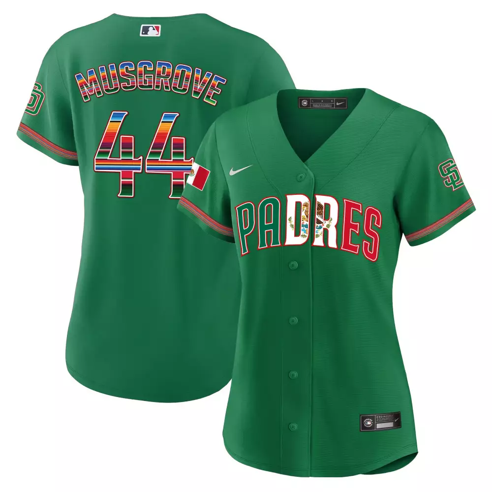 Customizable Womens san diego padres mexico cool base limited jersey v2 all stitched