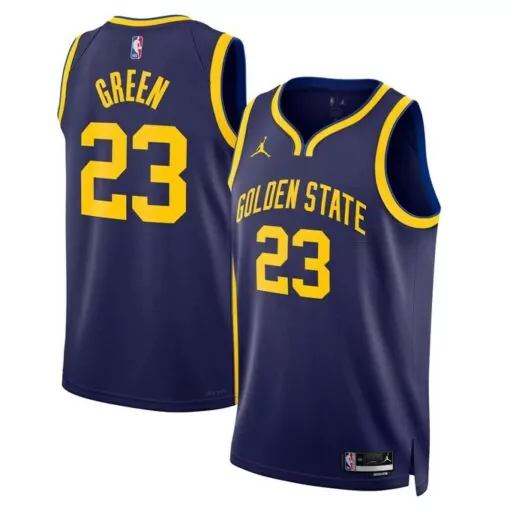 Custom Draymond green golden state warriors jordan brand unisex jersey statement edition navy 2899