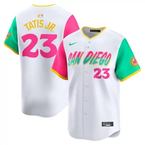 Customizable Fernando tatis jr san diego padres city connect player jersey white 3663