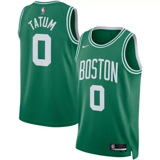 Custom Jayson tatum boston celtics unisex jersey icon edition kelly green 8513