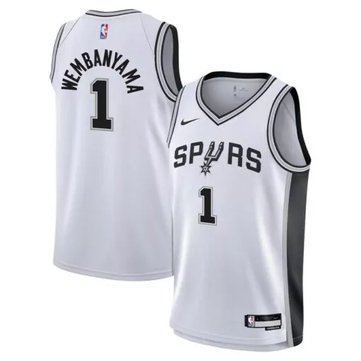 Customizable Victor wembanyama san antonio spurs jersey association edition white 4247