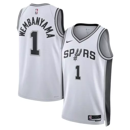 Customizable Victor wembanyama san antonio spurs unisex jersey association edition white 8472