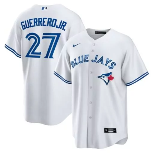 Customizable Vladimir guerrero jr toronto blue jays home player name jersey white 7202