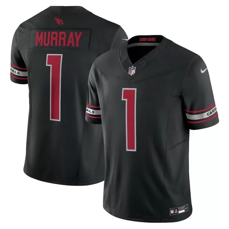 Personalized Arizona cardinals 1 kyler murray alternate vapor fuse limited jersey black