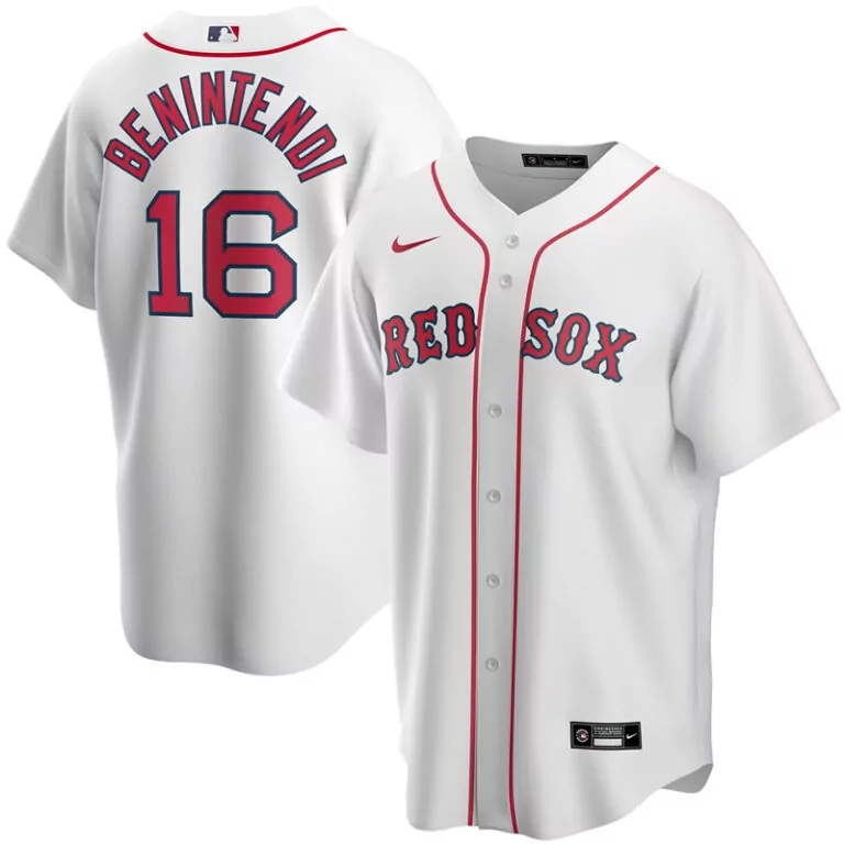 Personalized Men s boston red sox andrew benintendi white home 2020 player jersey 3 v2002