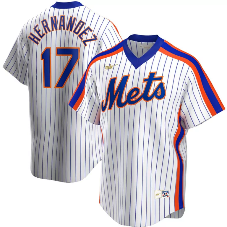 Personalized Men s new york mets keith hernandez white home cooperstown collection player jersey 3