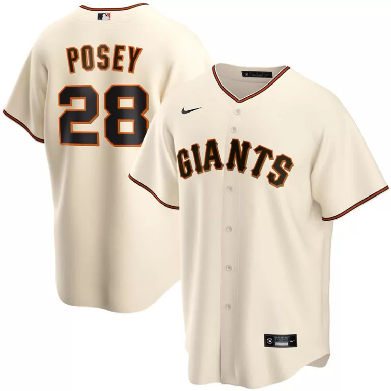 Customizable Men s san francisco giants buster posey black alternate 2020 player jersey 1 v2001
