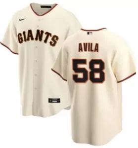 Personalized San francisco giants stitches cooperstown collection team jersey orange 6789