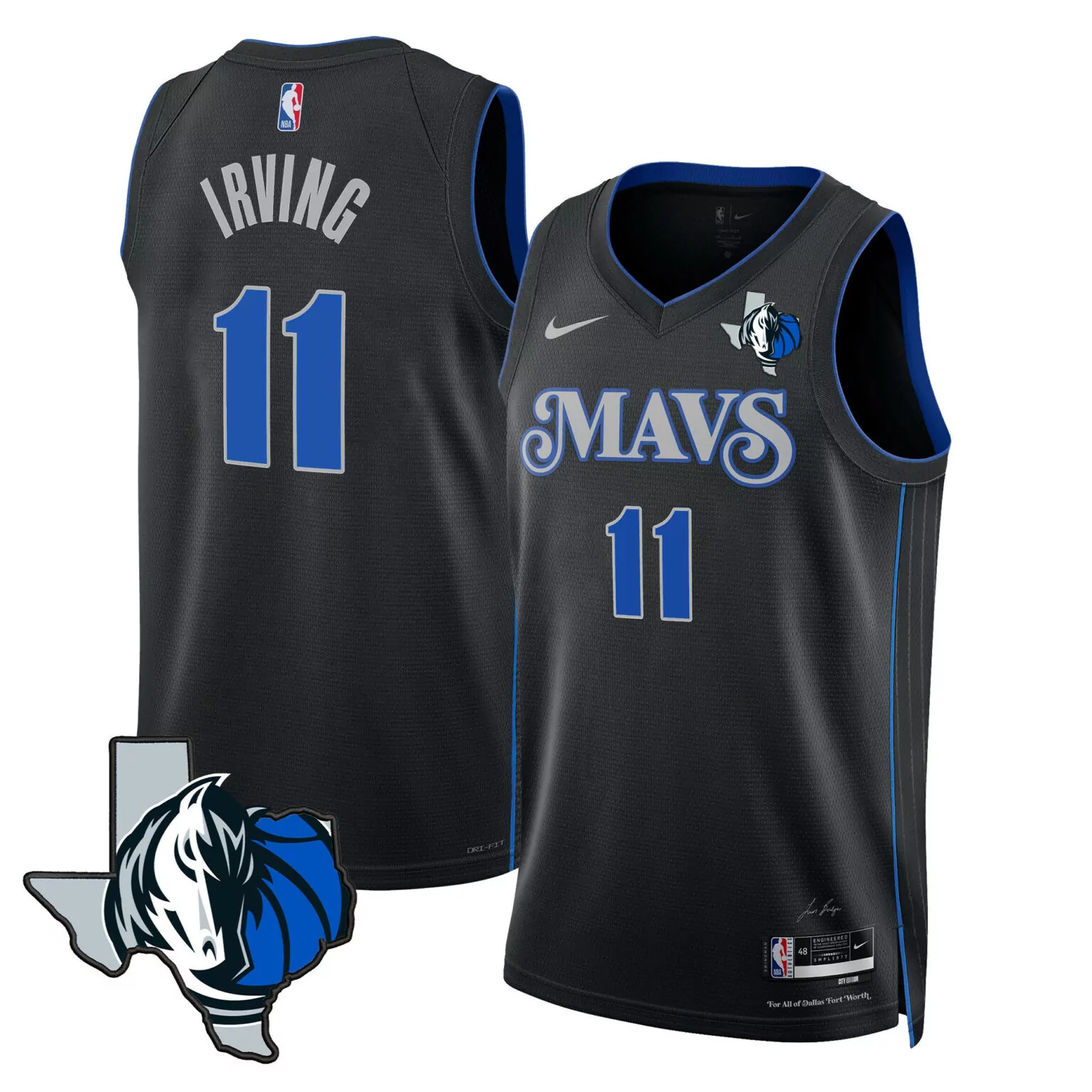 Customizable 23 24 city kyrie irving dallas mavericks swingman jersey texas patch all stitched 1258