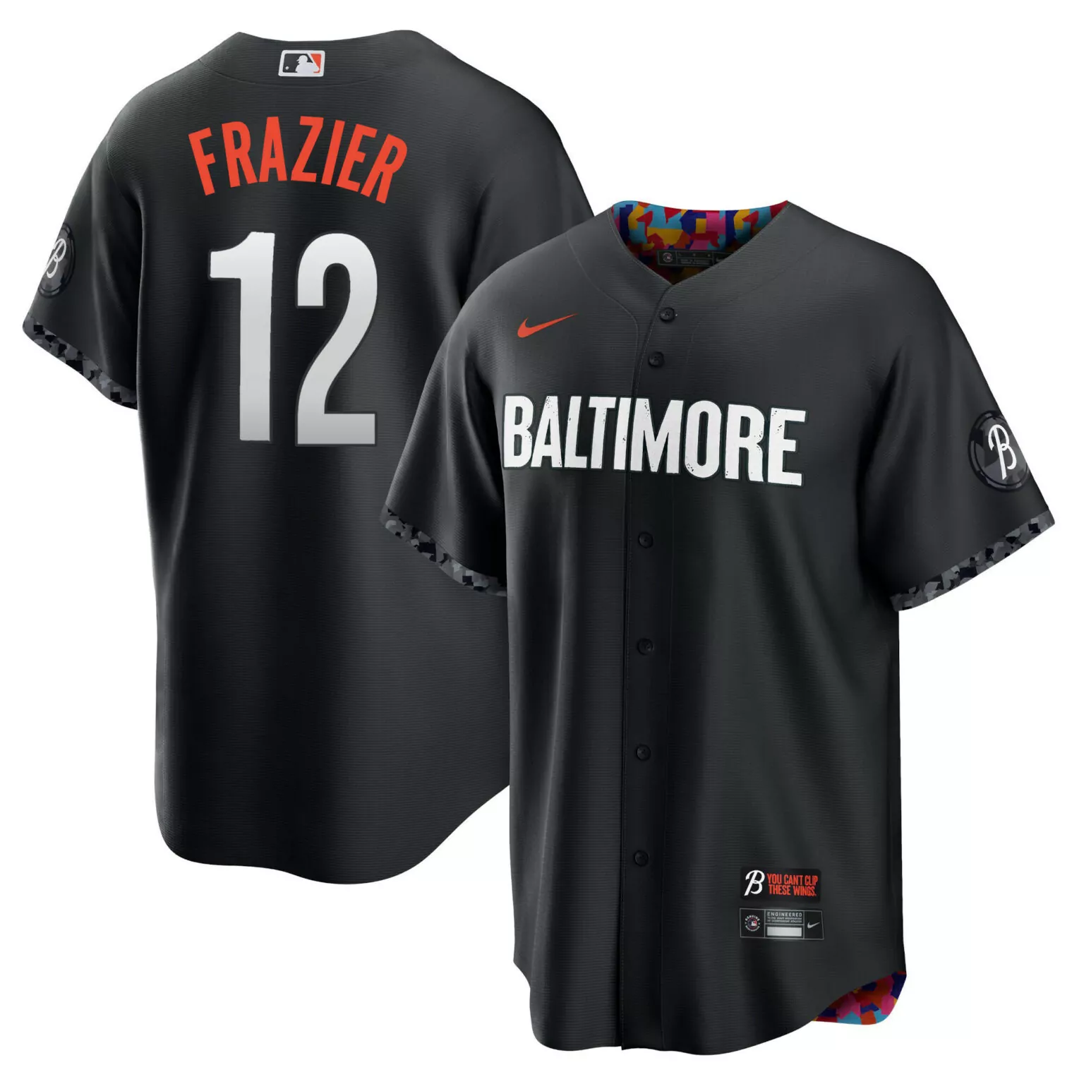 Customizable Adam frazier baltimore orioles 2023 city connect jersey all stitched 9524
