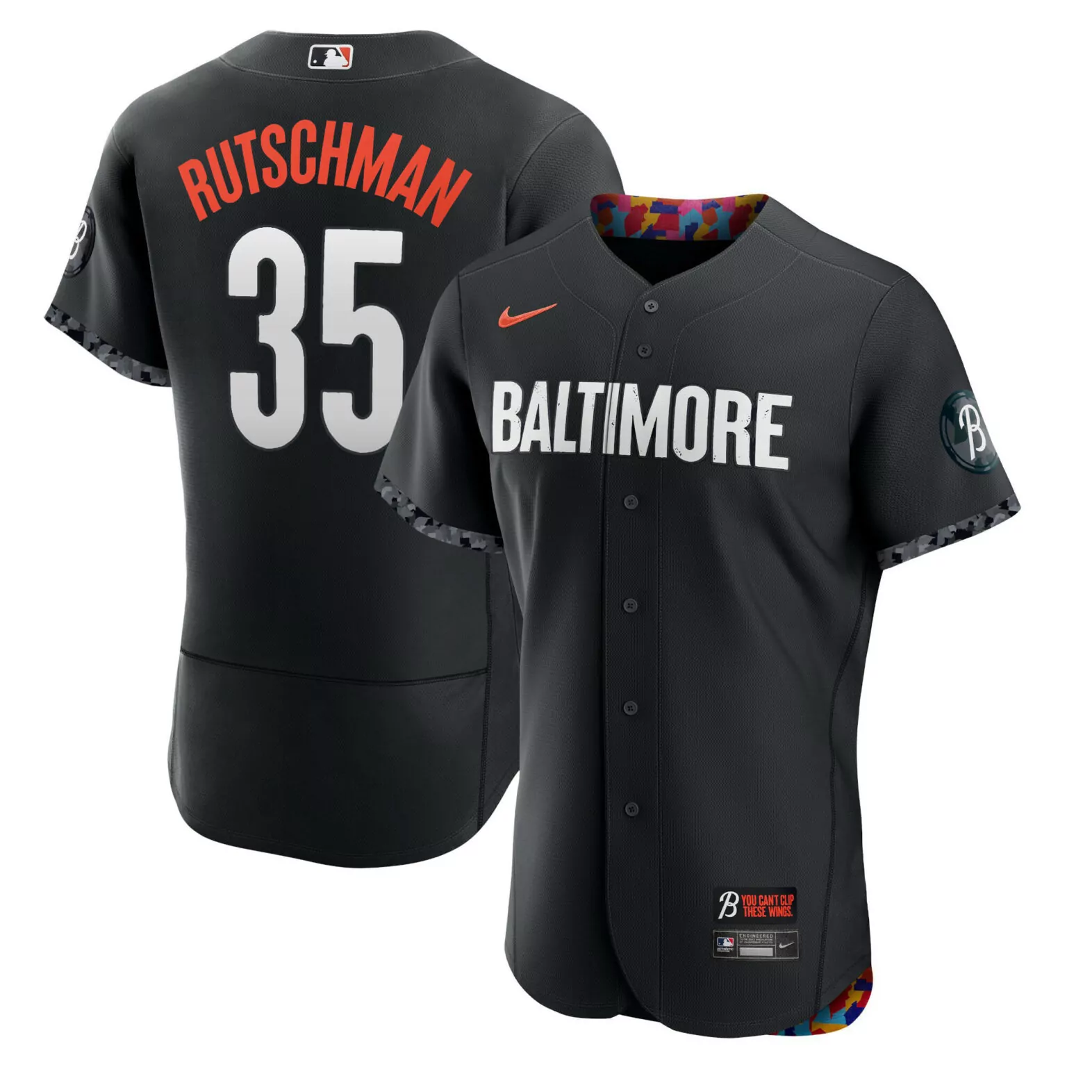 Personalized Adley rutschman baltimore orioles 2023 city connect jersey all stitched 1742
