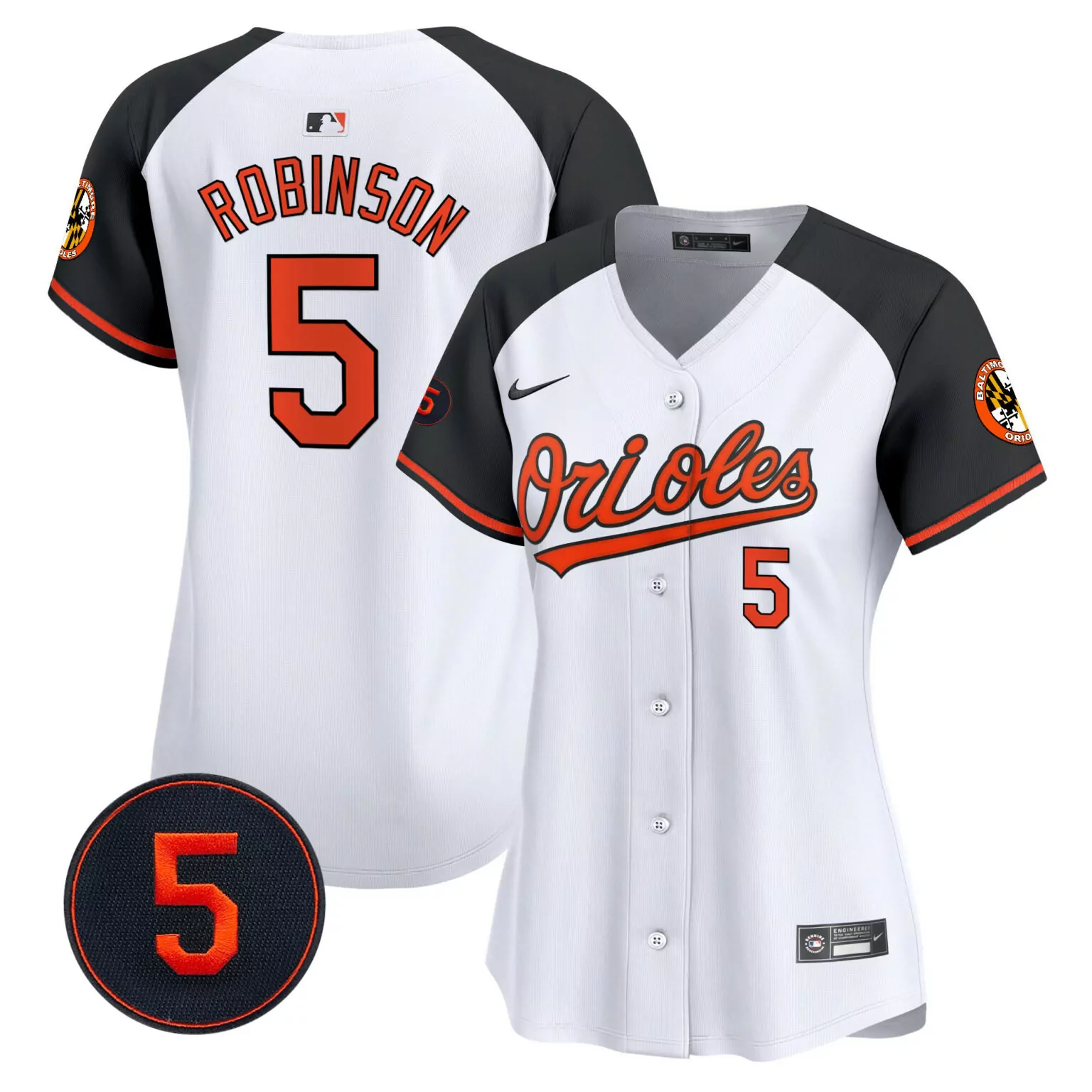 Customizable Alternate brooks robinson baltimore orioles robinson patch jersey all stitched 8321