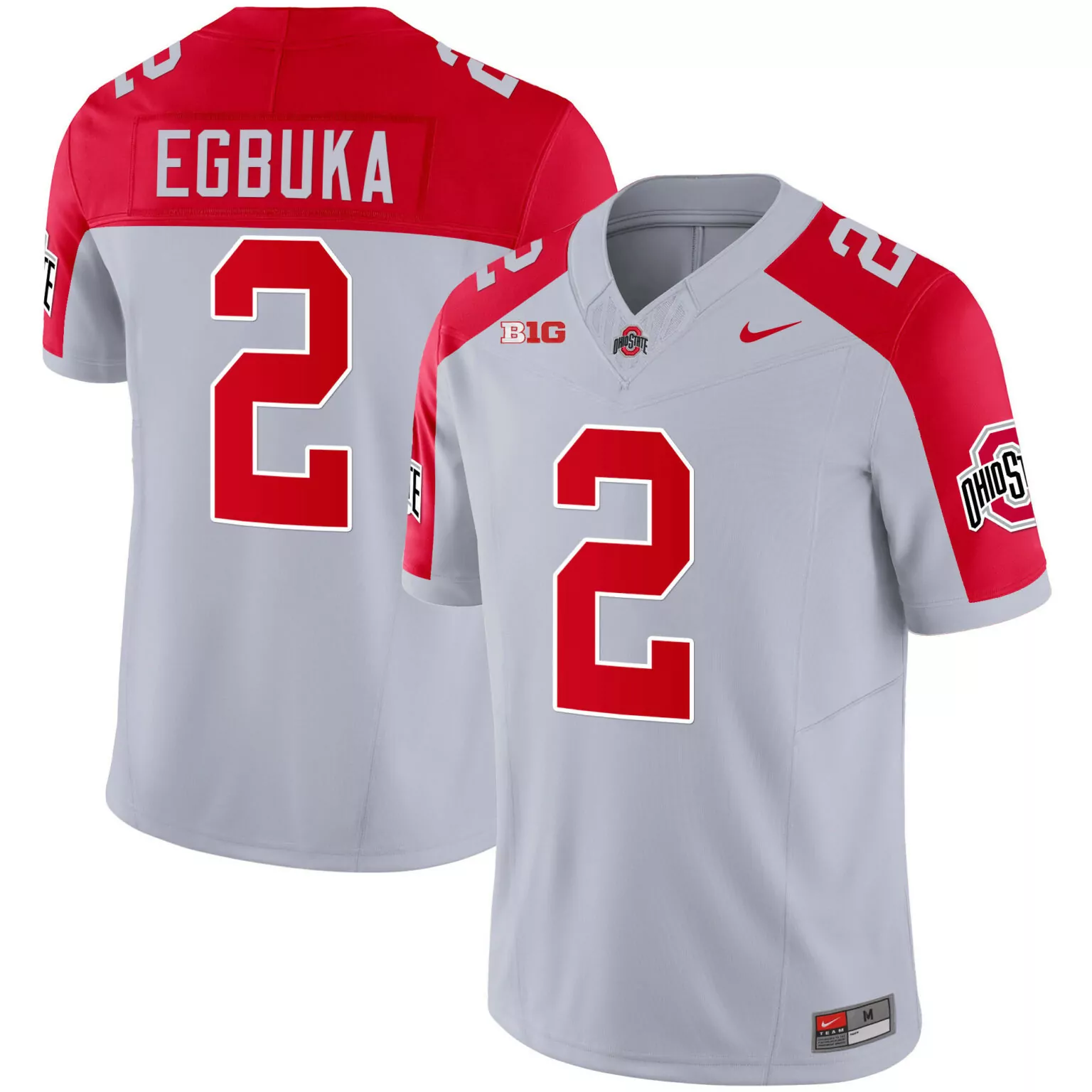 Customizable Alternate emeka egbuka ohio state buckeyes player jersey all stitched 1544
