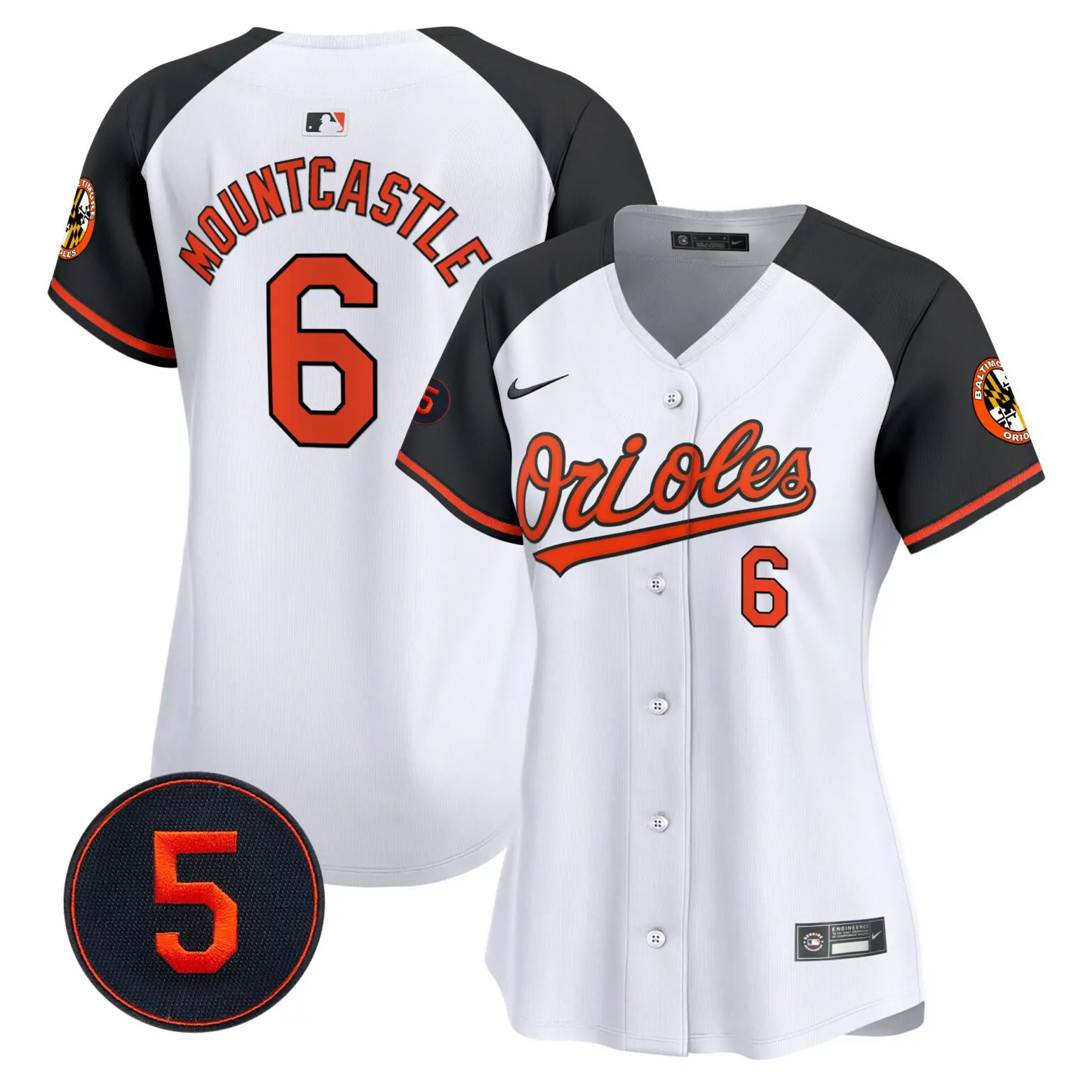 Personalized Alternate ryan mountcastle baltimore orioles robinson patch jersey all stitched 1959